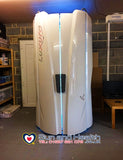 Hapro Luxura V6, Stand up sunbed, White, County Durham