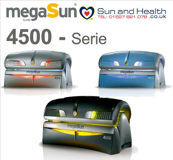 Buy Lease or Hire Megasun 4500 Commercial Sunbeds in UK Sun and