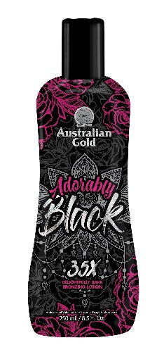 Australian Gold, Sunbed Tanning Lotion, Adorably Black