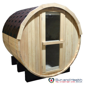 Outdoor Barrel Sauna (Traditional Sauna)