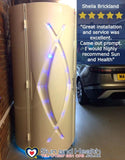 White Diamond Commercial Stand Up Sunbed, Liverpool, Merseyside, Sun and Health