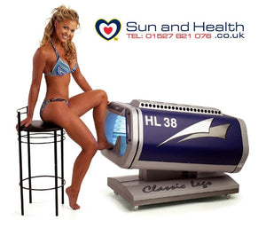 Leg Tanner Sunbed, Sol-Rapide, Sun and Health