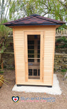 Infrared outdoor home sauna