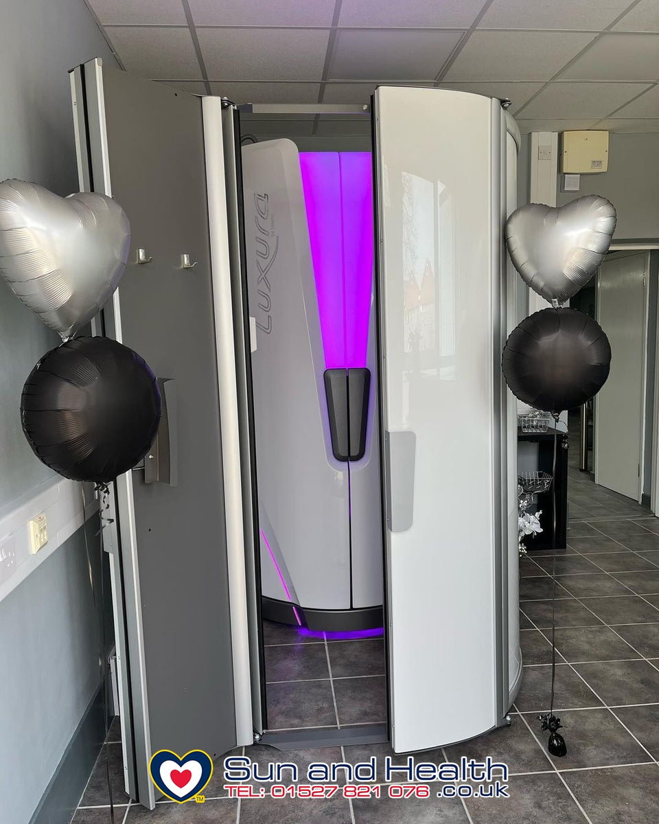 Buy Hapro Luxura V8 High Intensive Stand up Vertical Sunbed UK Sun