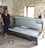 Hapro Onyx, New Home Sunbed, Lie Down Tanning Bed, Wales, UK, Sun and Health